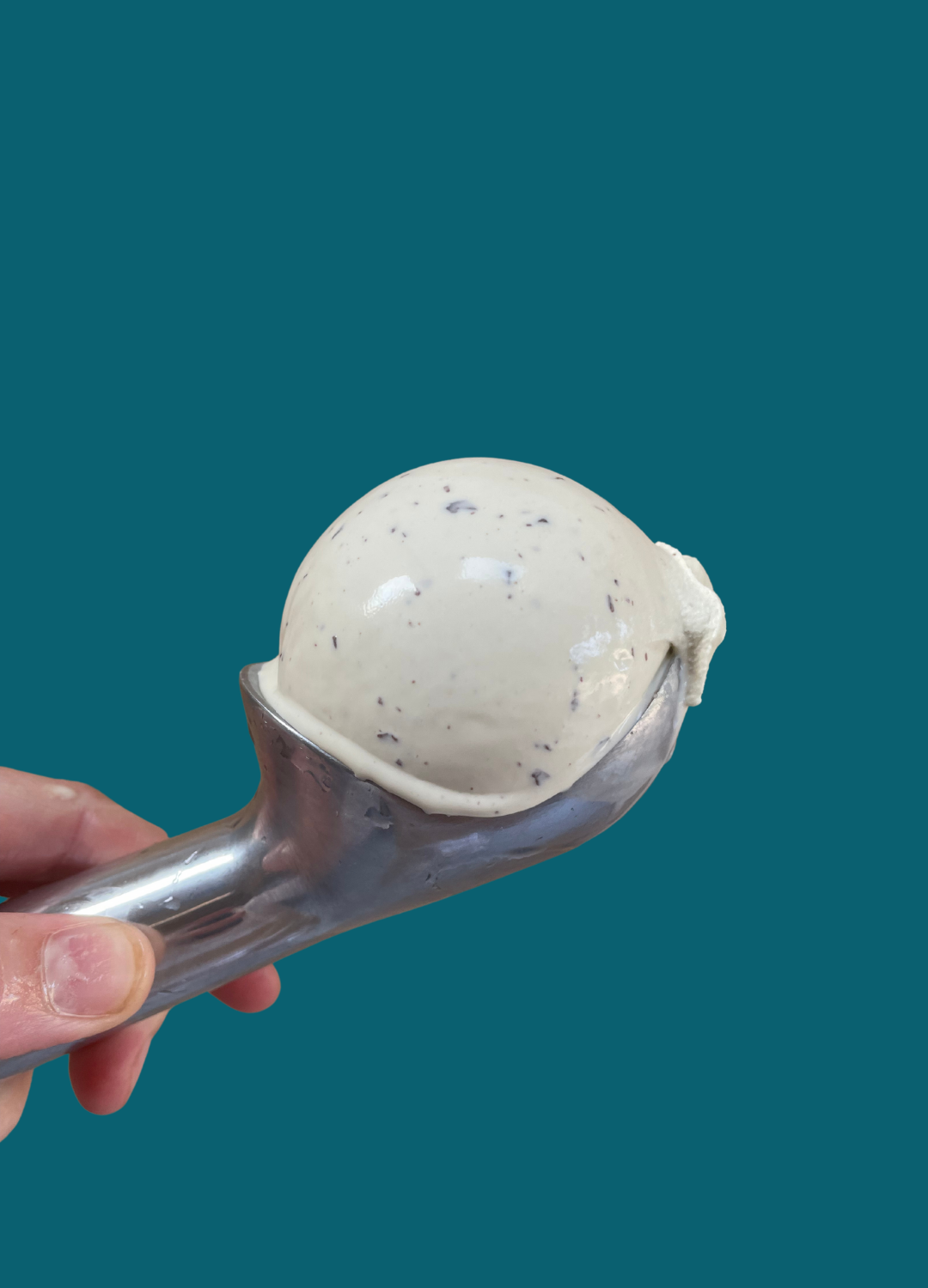 scoop of vanilla ice cream