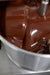 Chocolate being churned