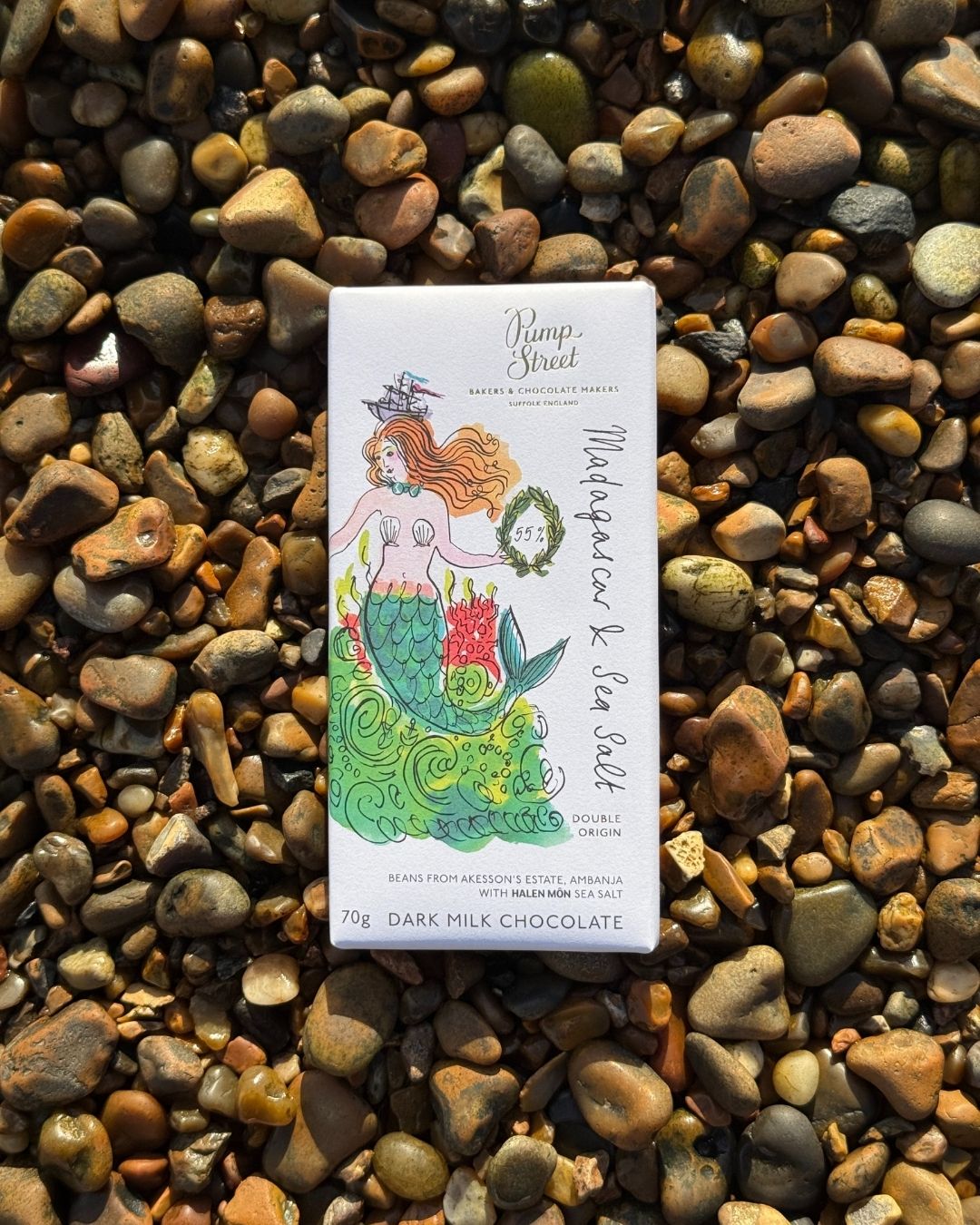 Welcome Our Madagascar and Sea Salt 55% Bar