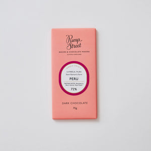 Artisan Craft Chocolate Bar From Peru Single Origin Front View