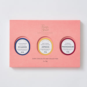 Single Origin Chocolate Box Collection 3 Bars