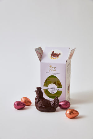 Hot Cross Bun Chicken and Eggs Box