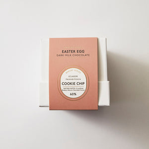 Cookie Chip 60% Dark Milk Chocolate Easter Egg