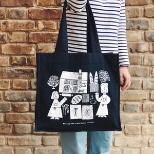 Carrying Pump Street Canvas Tote Bag 