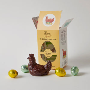 Dark Chicken and Eggs Box