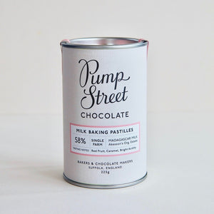 Pump Street Baking Pastilles Milk Chocolate 58%