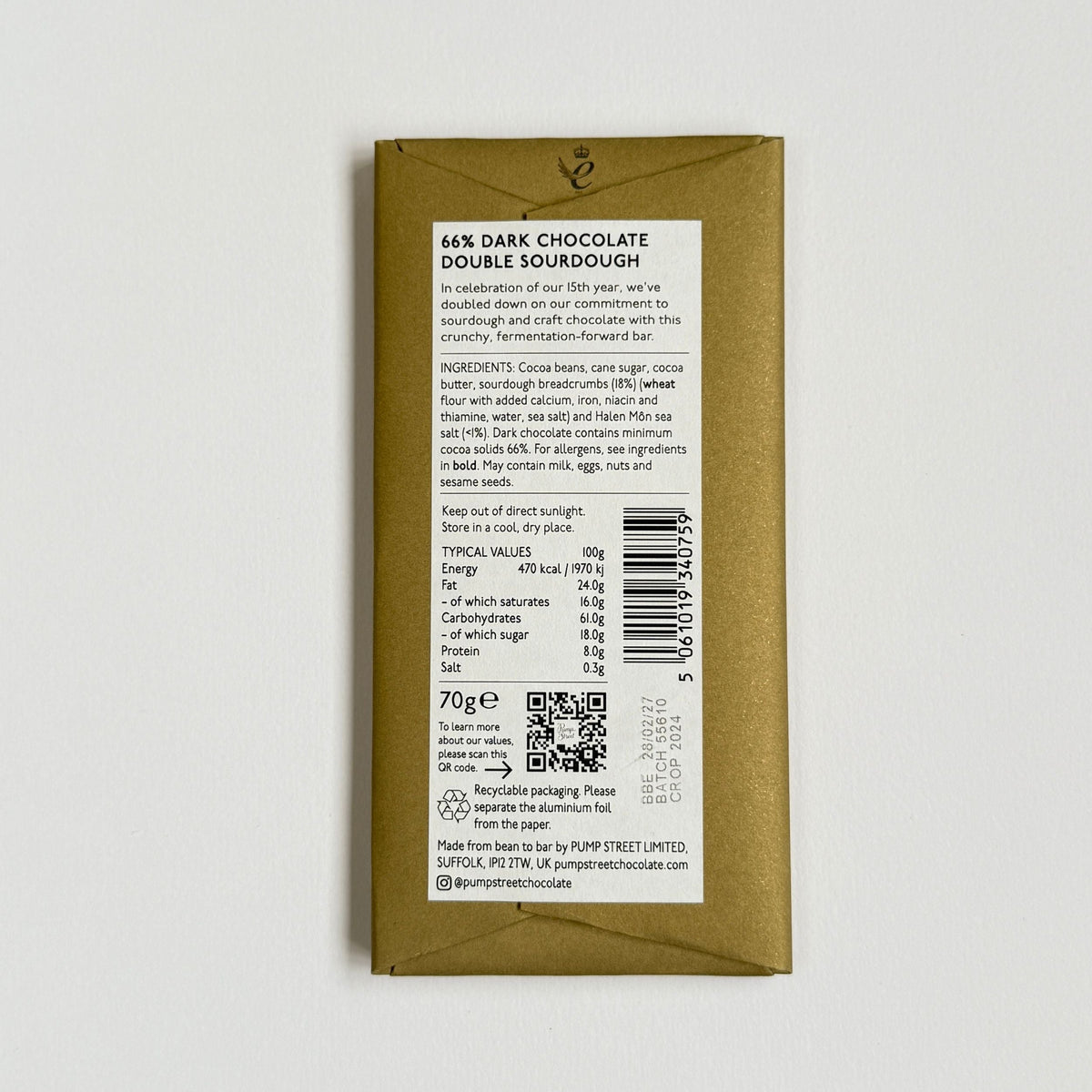 Double Sourdough &amp; Sea Salt 66%