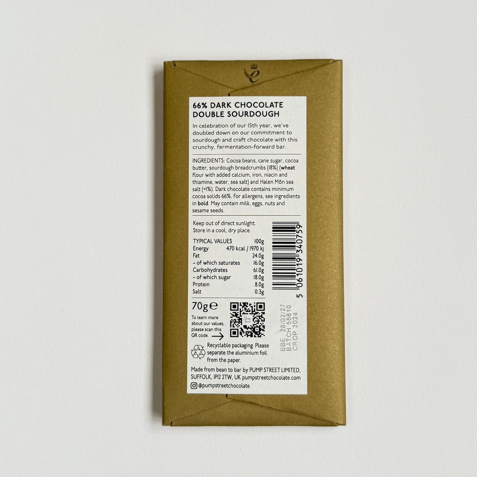 Double Sourdough & Sea Salt 66%