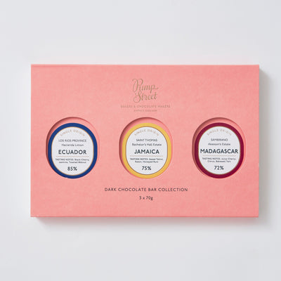 Single Origin Chocolate Box Collection 3 Bars