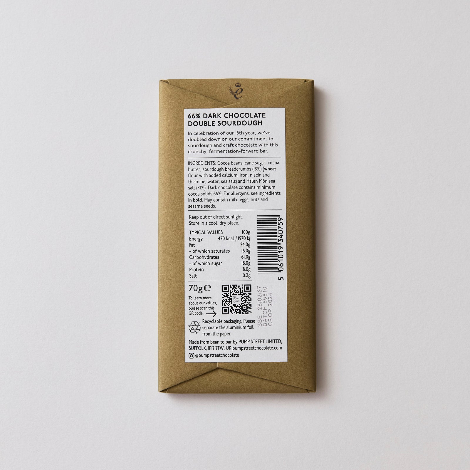 Double Sourdough & Sea Salt 66%