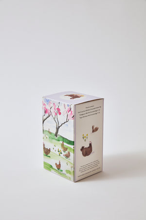 Hot Cross Bun Chicken and Eggs Box