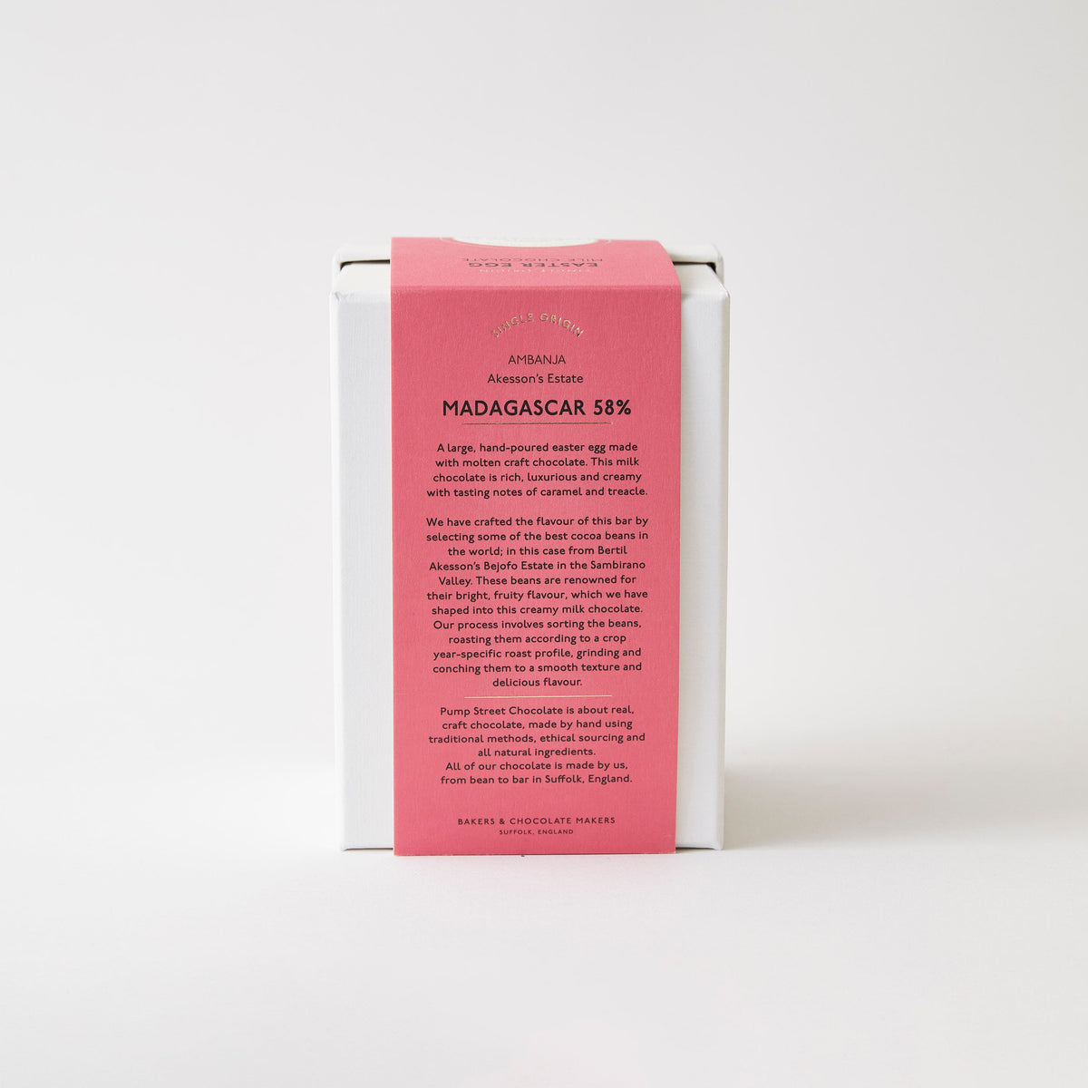 Madagascar Milk 58% Chocolate Easter Egg