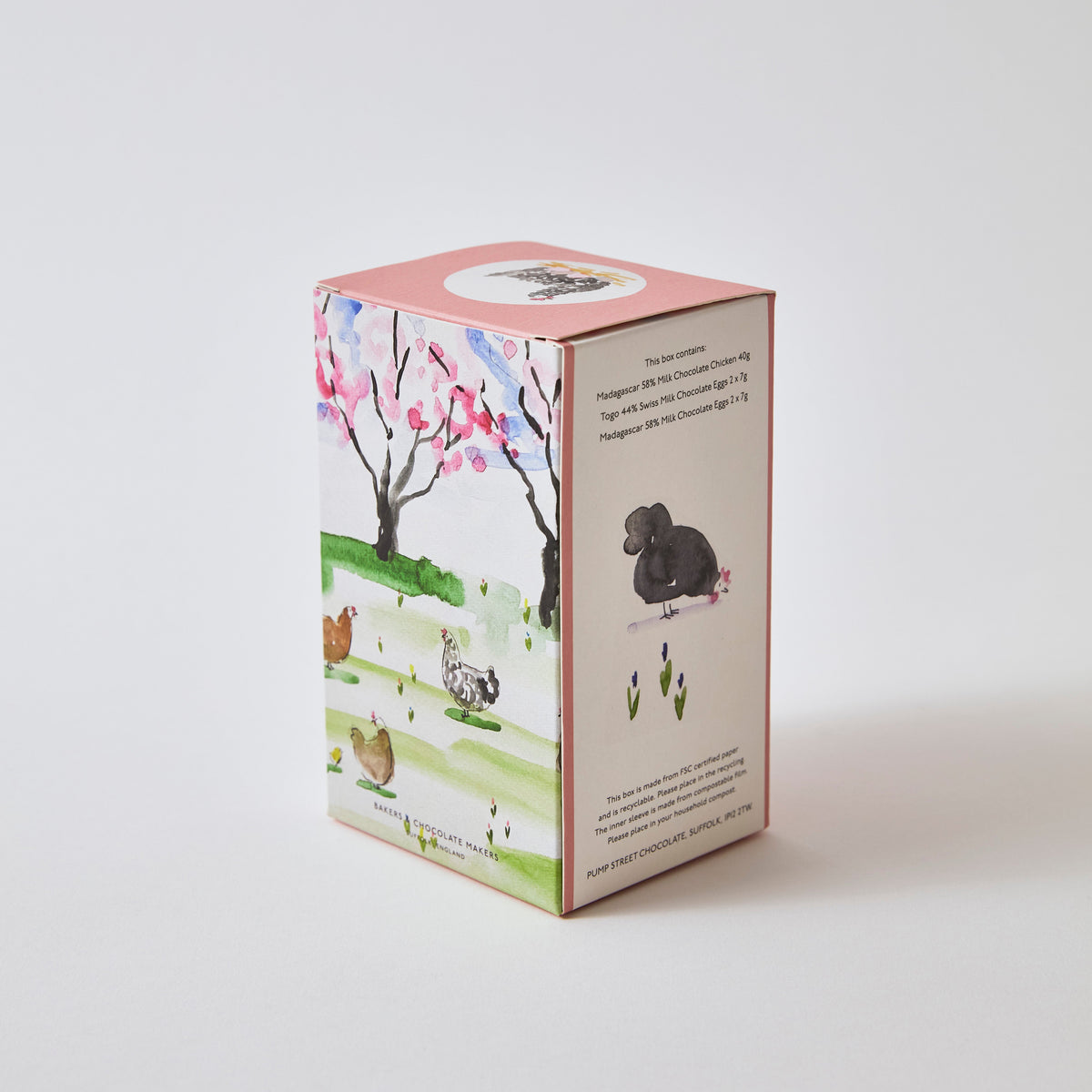 Milk Chicken and Eggs Box