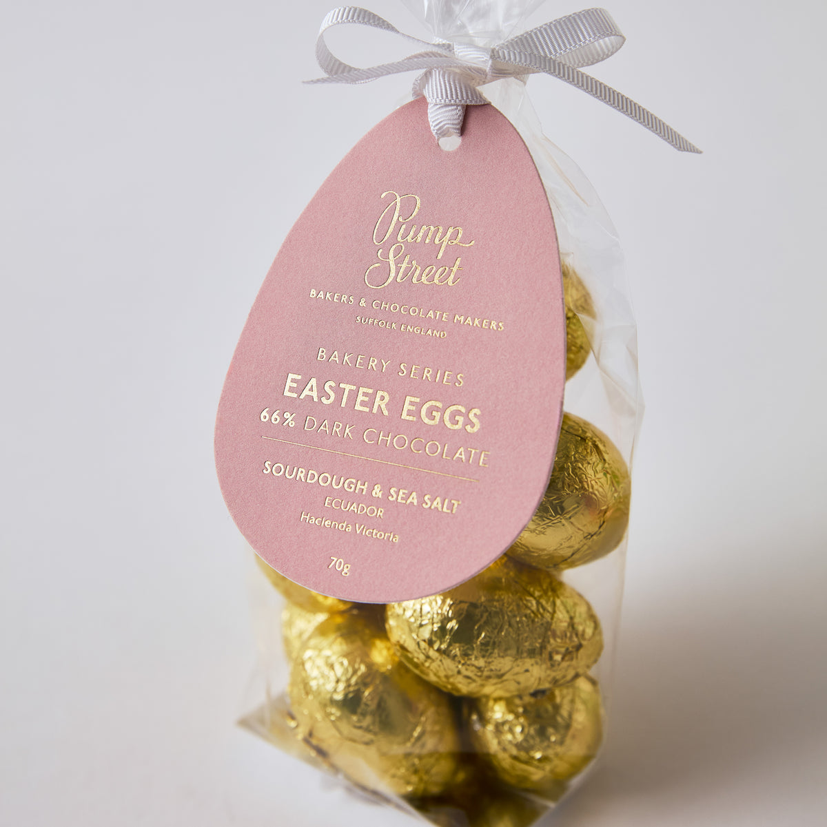 Sourdough &amp; Sea Salt Dark Chocolate Easter Eggs