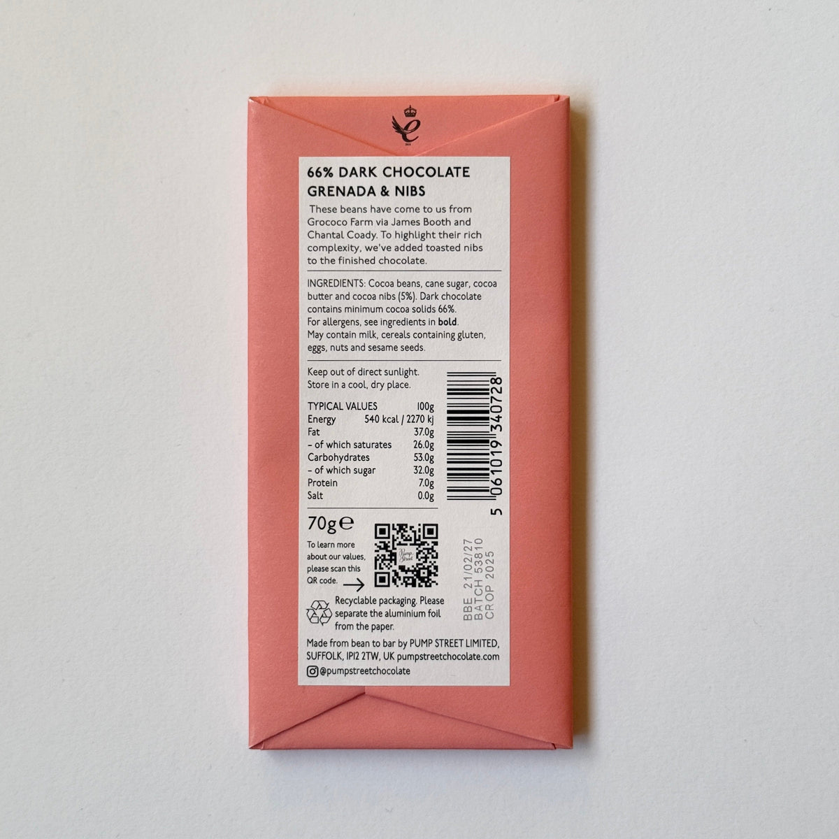 Grenada &amp; Nibs 66%