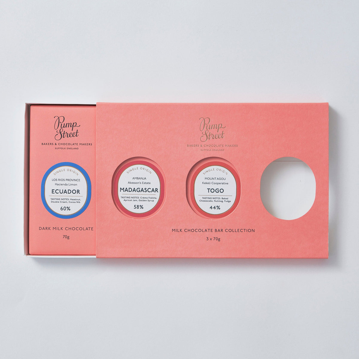 Single Origin Milk Chocolate Gift Box Pump Street Chocolate