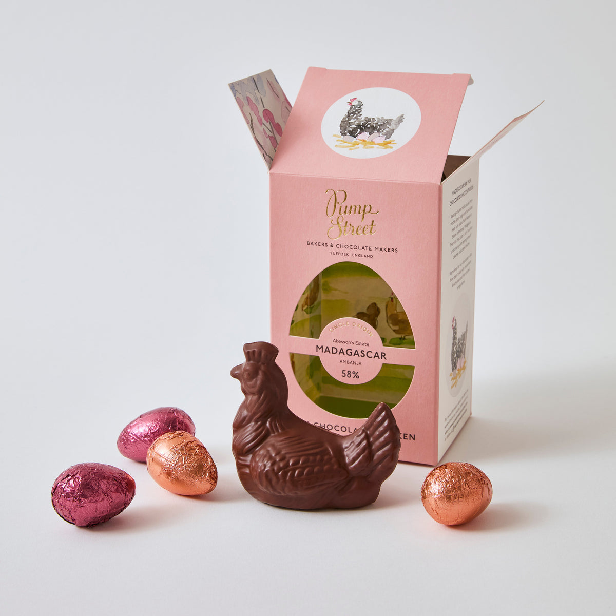 Milk Chicken and Eggs Box