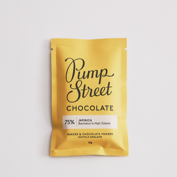 Single Craft Chocolate Mini Bar Jamaica 75 Pump Street Chocolate
