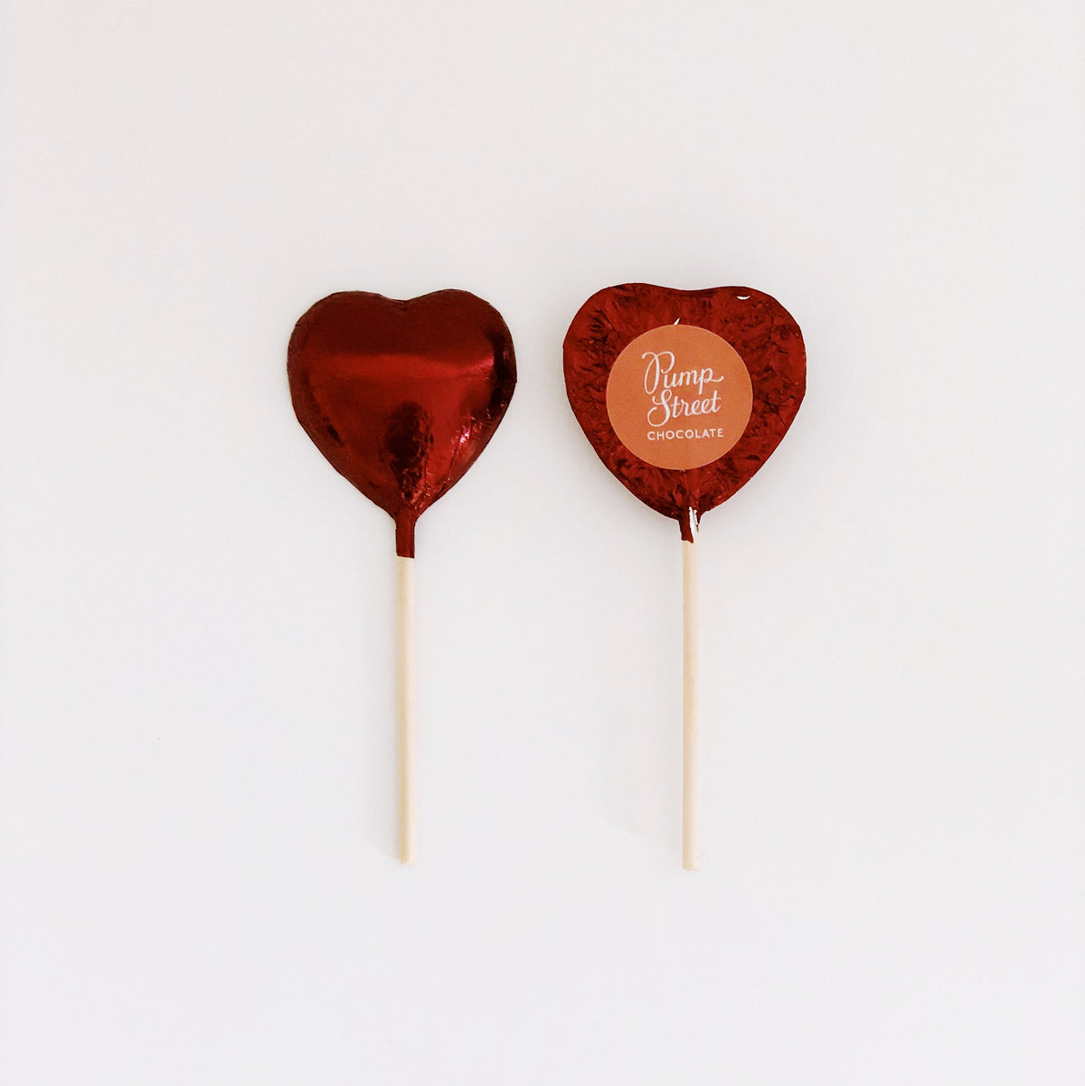 Chocolate Heart Lolly