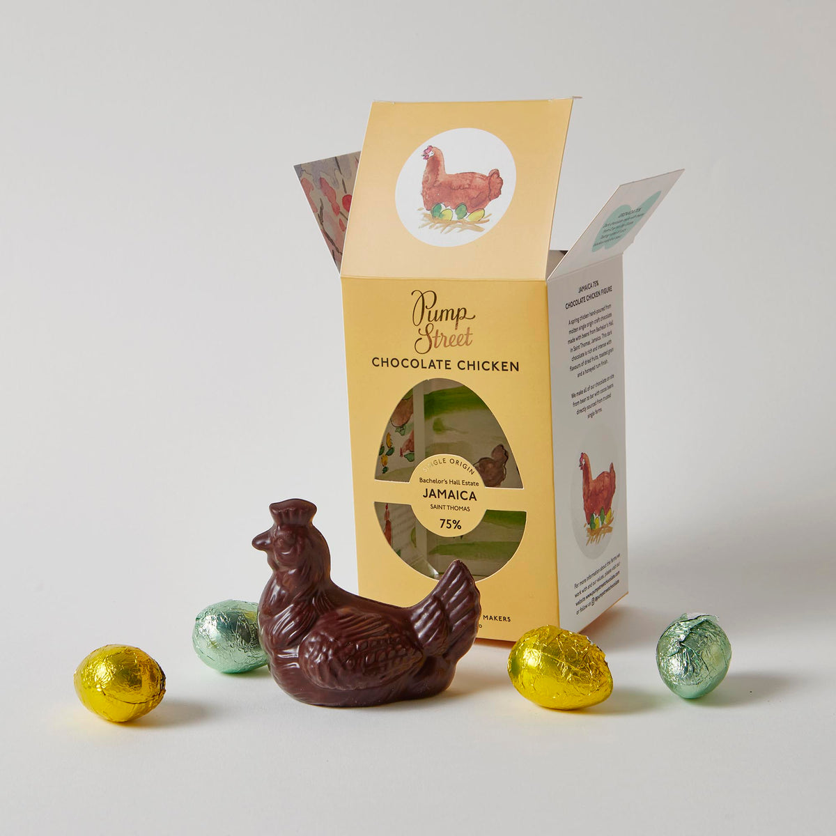 Dark Chicken and Eggs Box