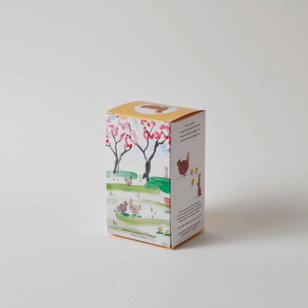 Dark Chicken and Eggs Box