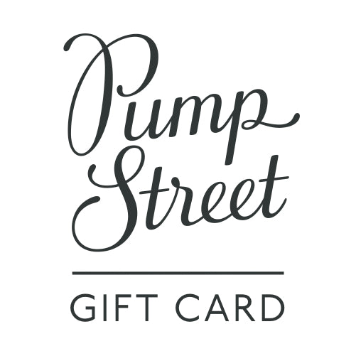 Pump Street Logo with Gift Card Text