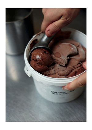 Preview page showing chocolate ice cream