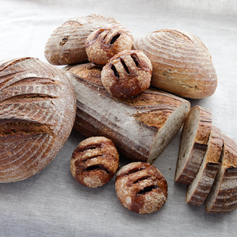 Pump Street Sourdough bread and Eccles cakes 