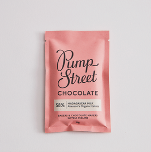 Pump Street mini chocolate bar 58%